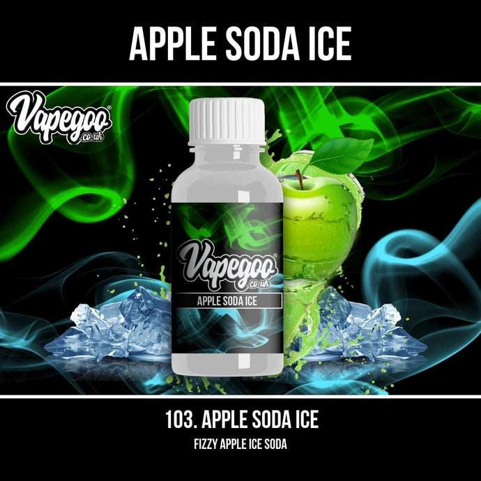 Apple Soda Ice | Vape Eliquid Vapegoo Flavour | Vape Juice E Liquid