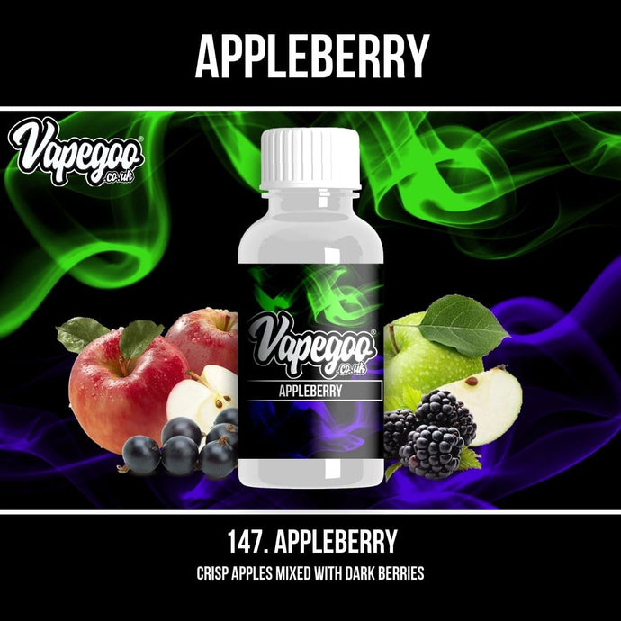 Appleberry | Vape Eliquid Vapegoo Flavour | Vape Juice E Liquid