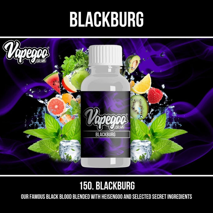 Blackburg | Vape Eliquid Vapegoo Flavour | Vape Juice E Liquid