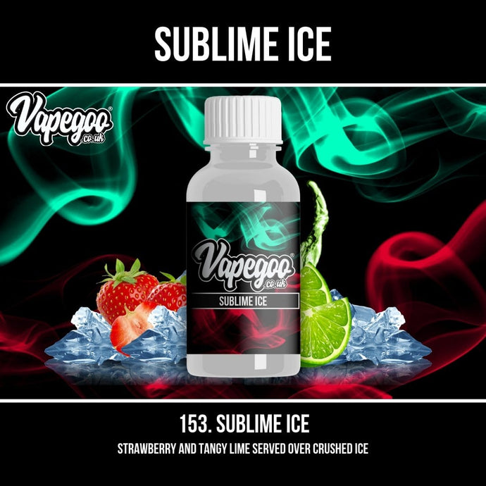 Sublime Ice | Vape Eliquid Vapegoo Flavour | Vape Juice E Liquid