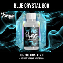 Load image into Gallery viewer, Blue Crystal Goo | Vape Eliquid Vapegoo Flavour | Vape Juice E Liquid