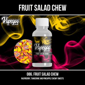 Fruit Salad Chew | Vape Eliquid Vapegoo Flavour | Vape Juice E Liquid