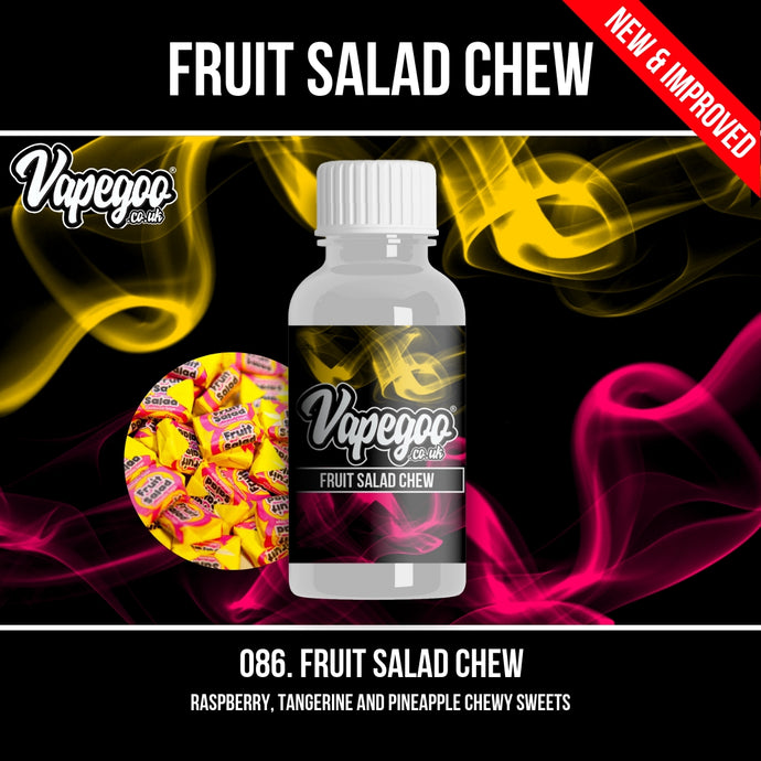 Fruit Salad Chew | Vape Eliquid Vapegoo Flavour | Vape Juice E Liquid