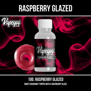 Raspberry Glazed | Vape Eliquid Vapegoo Flavour | Vape Juice E Liquid