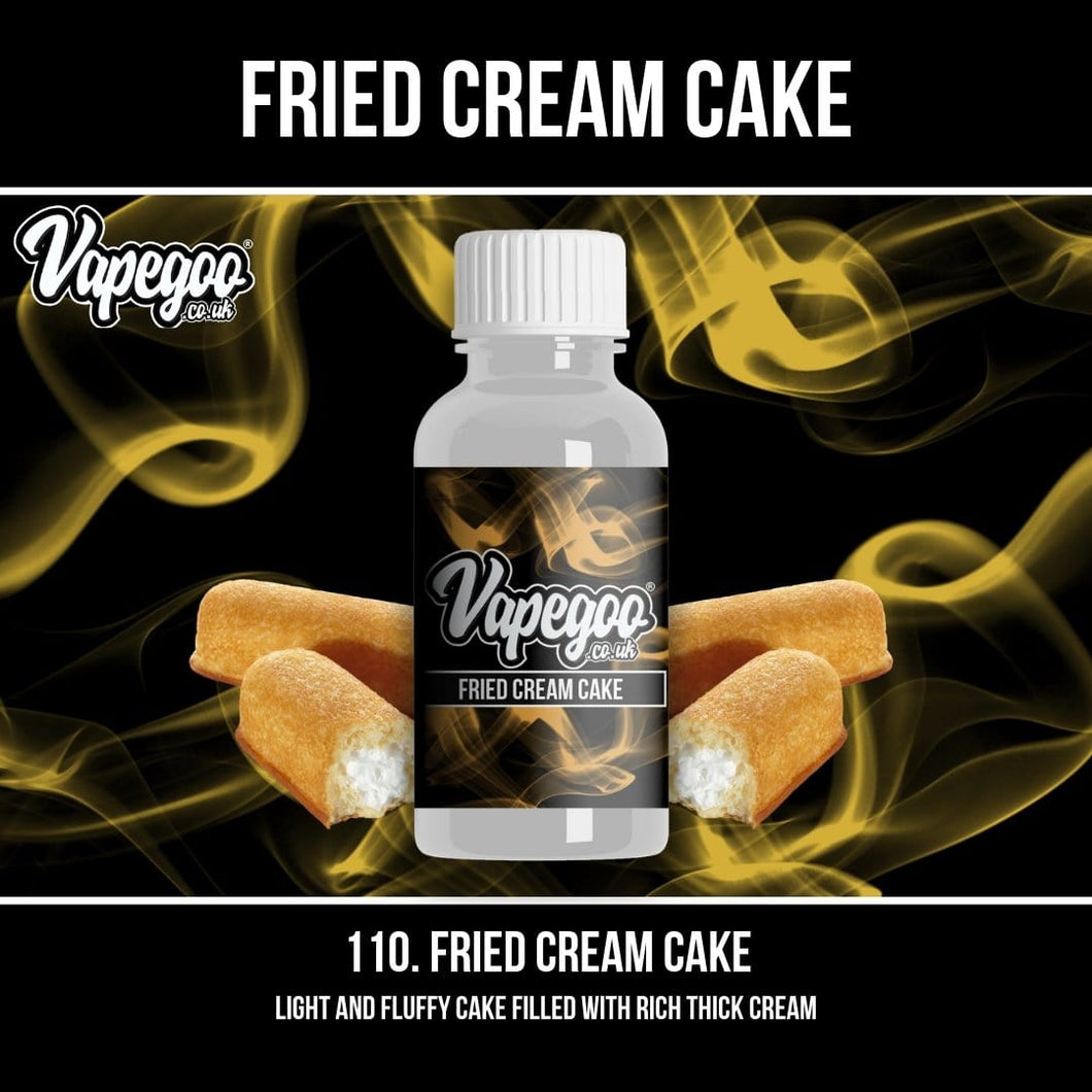Fried Cream Cake | Vape Eliquid Vapegoo Flavour | Vape Juice E Liquid