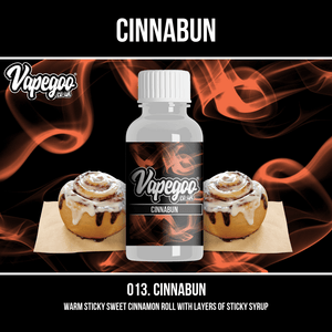 Cinnabun | Vape Eliquid Vapegoo Flavour | Vape Juice E Liquid