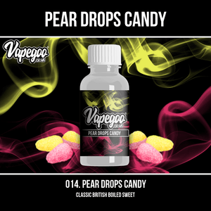 Pear Drops Candy | Vape Eliquid Vapegoo Flavour | Vape Juice E Liquid