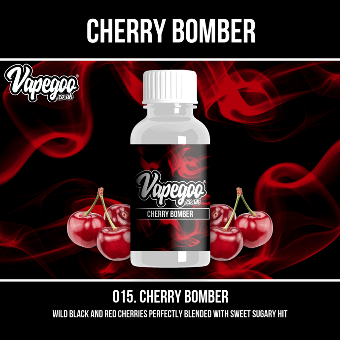 Cherry Bomber | Vape Eliquid Vapegoo Flavour | Vape Juice E Liquid