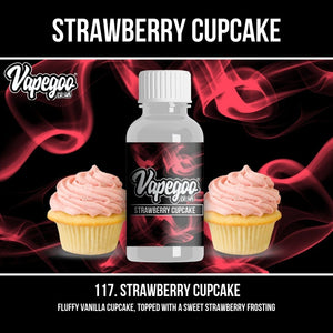 Strawberry Cupcake | Vape Eliquid Vapegoo Flavour | Vape Juice E Liquid