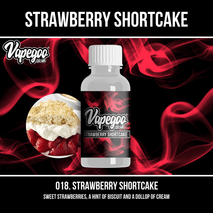 Strawberry Shortcake | Vape Eliquid Vapegoo Flavour | Vape Juice E Liquid