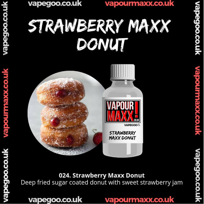 Strawberry Maxx Donut-VapeGoo.co.uk