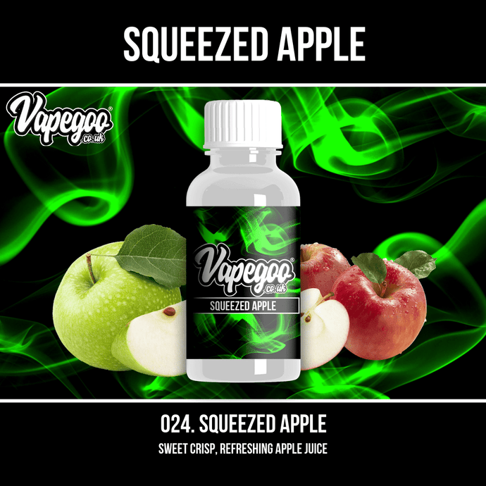 Squeezed Apple | Vape Eliquid Vapegoo Flavour | Vape Juice E Liquid