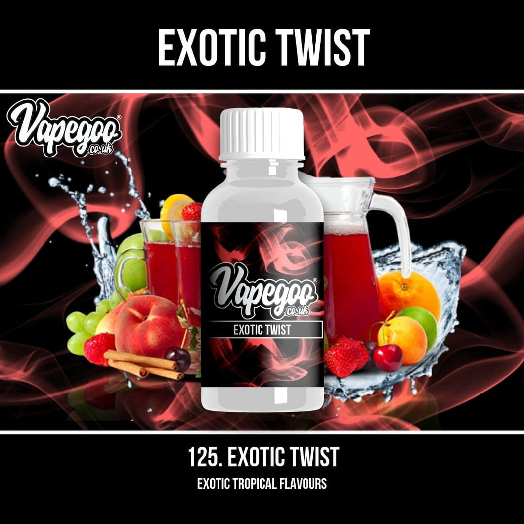 Exotic Twist | Vape Eliquid Vapegoo Flavour | Vape Juice E Liquid