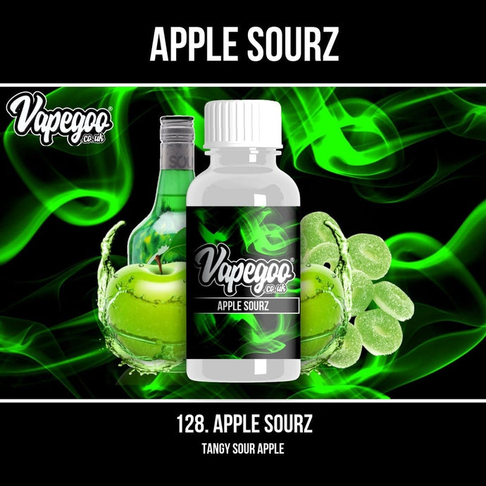 Apple Sourz | Vape Eliquid Vapegoo Flavour | Vape Juice E Liquid