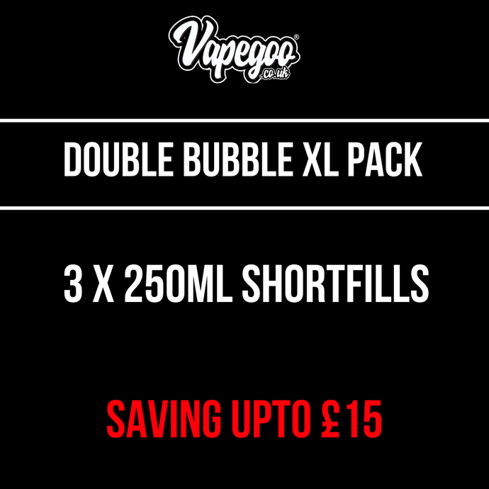 Double Bubble XL Pack - 3 x 250ml