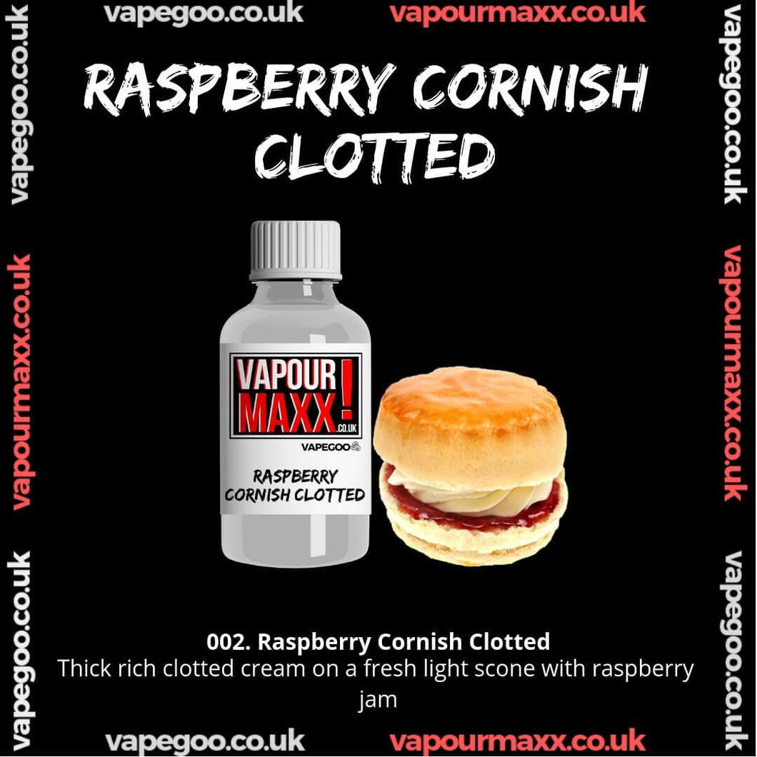 Raspberry Cornish Clotted-VapeGoo.co.uk