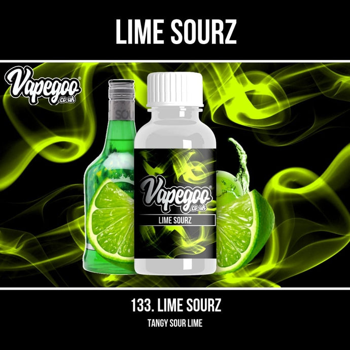 Lime Sourz | Vape Eliquid Vapegoo Flavour | Vape Juice E Liquid