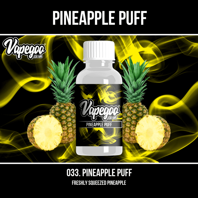 Pineapple Puff | Vape Eliquid Vapegoo Flavour | Vape Juice E Liquid