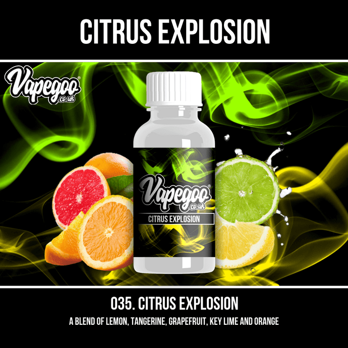 Citrus Explosion | Vape Eliquid Vapegoo Flavour | Vape Juice E Liquid