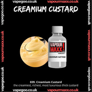 Creamium Custard-VapeGoo.co.uk