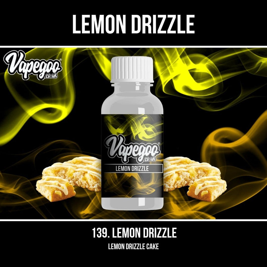 Lemon Drizzle | Vape Eliquid Vapegoo Flavour | Vape Juice E Liquid