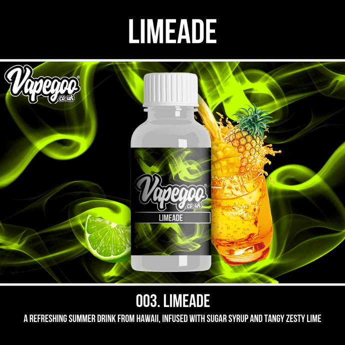 Limeade | Vape Eliquid Vapegoo Flavour | Vape Juice E Liquid