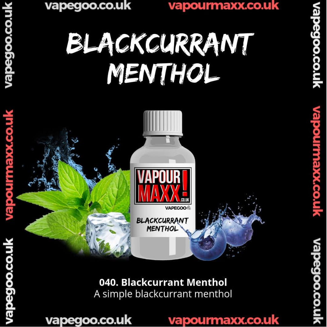 Blackcurrant Menthol-VapeGoo.co.uk