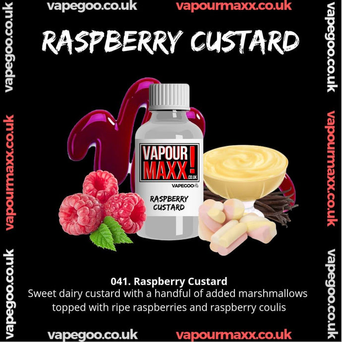 Raspberry Custard-VapeGoo.co.uk