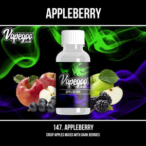 Appleberry | Vape Eliquid Vapegoo Flavour | Vape Juice E Liquid