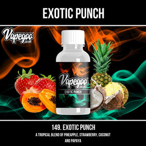 Exotic Punch | Vape Eliquid Vapegoo Flavour | Vape Juice E Liquid