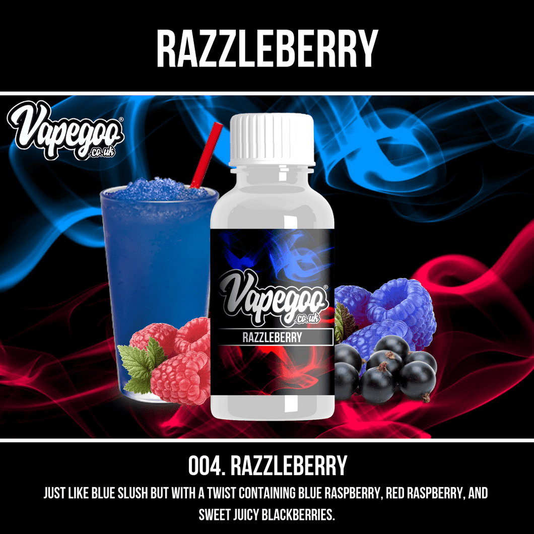 Razzleberry | Vape Eliquid Vapegoo Flavour | Vape Juice E Liquid