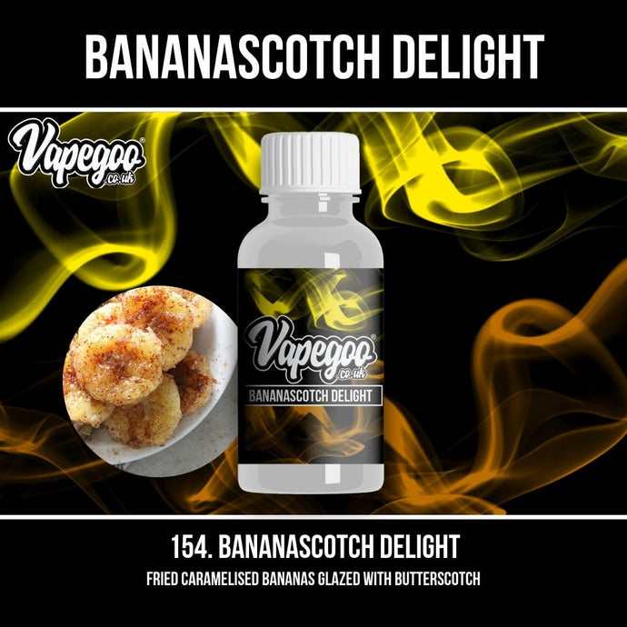 Bananascotch Delight | Vape Eliquid Vapegoo Flavour | Vape Juice E Liquid