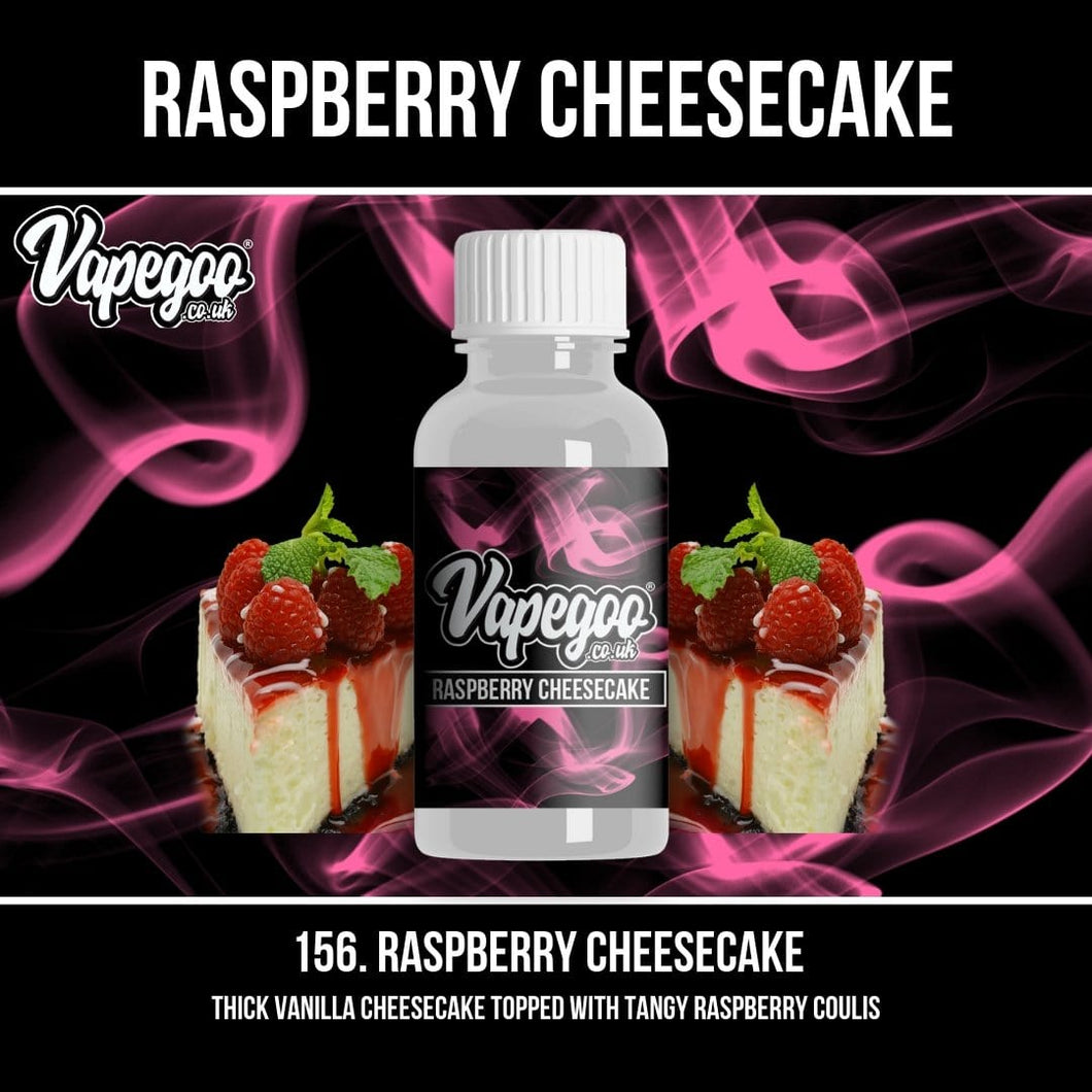 Raspberry Cheesecake | Vape Eliquid Vapegoo Flavour | Vape Juice E Liquid