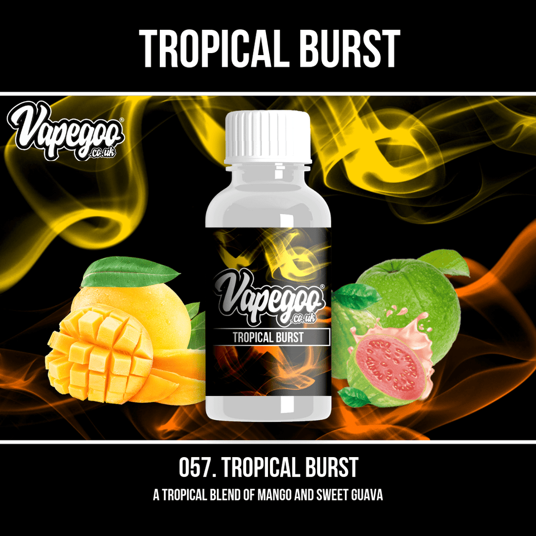 Tropical Burst | Vape Eliquid Vapegoo Flavour | Vape Juice E Liquid