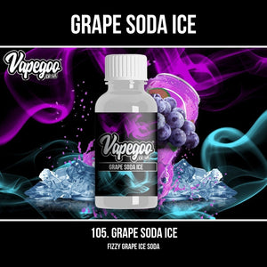 Grape Soda Ice | Vape Eliquid Vapegoo Flavour | Vape Juice E Liquid