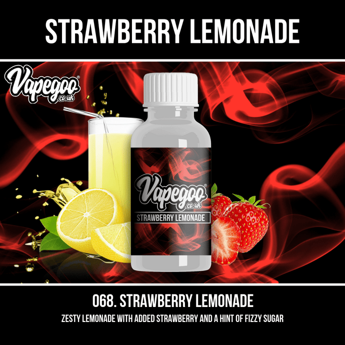 Strawberry Lemonade | Vape Eliquid Vapegoo Flavour | Vape Juice E Liquid