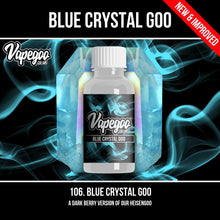 Load image into Gallery viewer, Blue Crystal Goo | Vape Eliquid Vapegoo Flavour | Vape Juice E Liquid