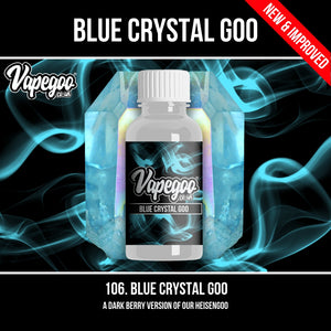 Blue Crystal Goo | Vape Eliquid Vapegoo Flavour | Vape Juice E Liquid