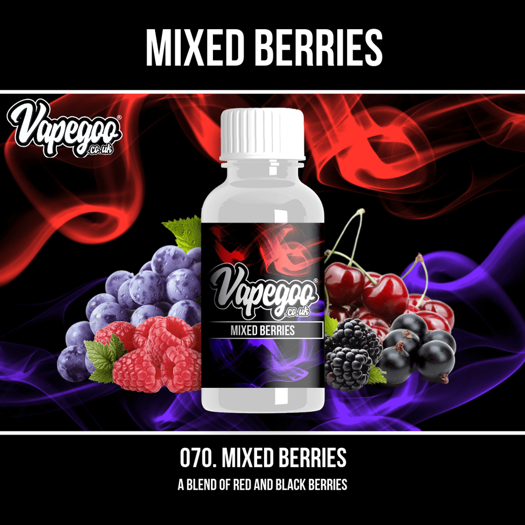 Mixed Berries | Vape Eliquid Vapegoo Flavour | Vape Juice E Liquid