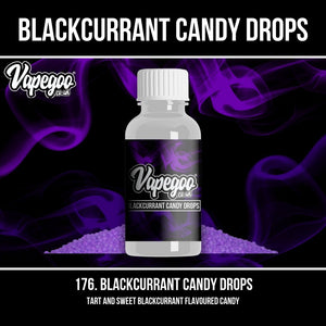 Tart and blackcurrant flavoured candy E-Liquid | Vapegoo