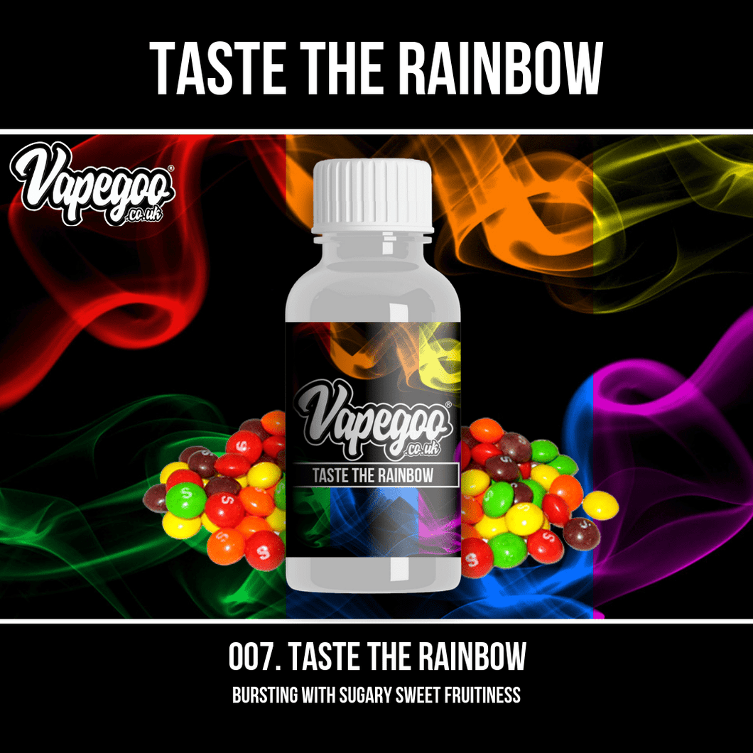 Taste The Rainbow | Vape Eliquid Vapegoo Flavour | Vape Juice E Liquid