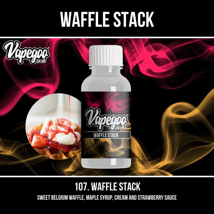 Waffle Stack | Vape Eliquid Vapegoo Flavour | Vape Juice E Liquid