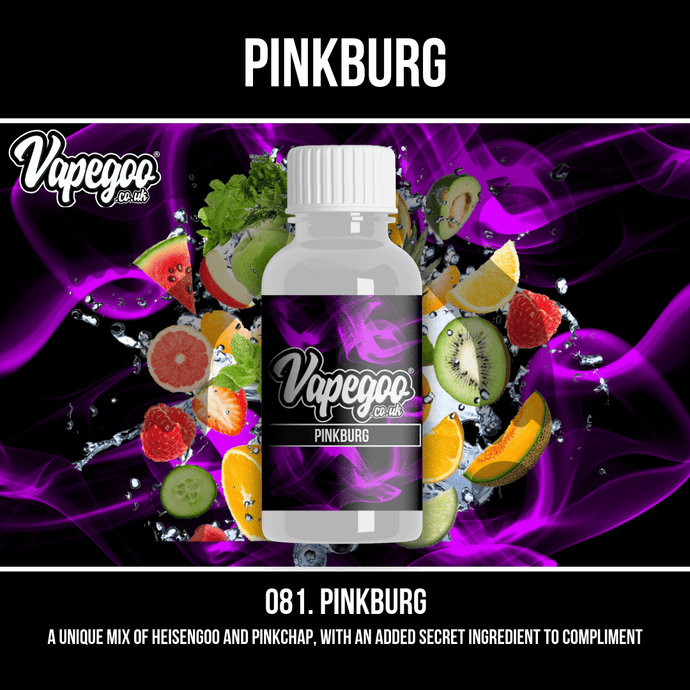 Pinkburg | Vape Eliquid Vapegoo Flavour | Vape Juice E Liquid