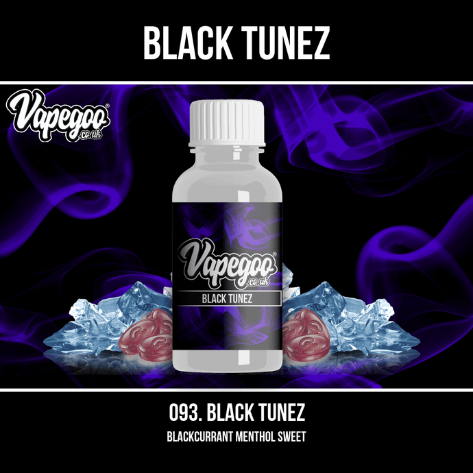 Black Tunez | Vape Eliquid Vapegoo Flavour | Vape Juice E Liquid