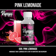 Load image into Gallery viewer, Pink Lemonade | Vape Eliquid Vapegoo Flavour | Vape Juice E Liquid
