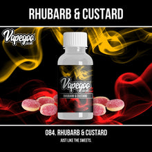 Load image into Gallery viewer, Rhubarb and Custard | Vape Eliquid Vapegoo Flavour | Vape Juice E Liquid