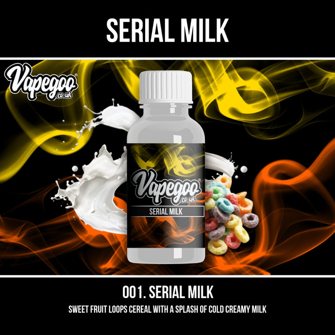 Serial Milk E-Liquid - Shortfill Vape Juice E Liquid | Vapegoo