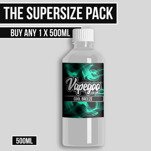 Supersize Pack - 500ml E Liquid