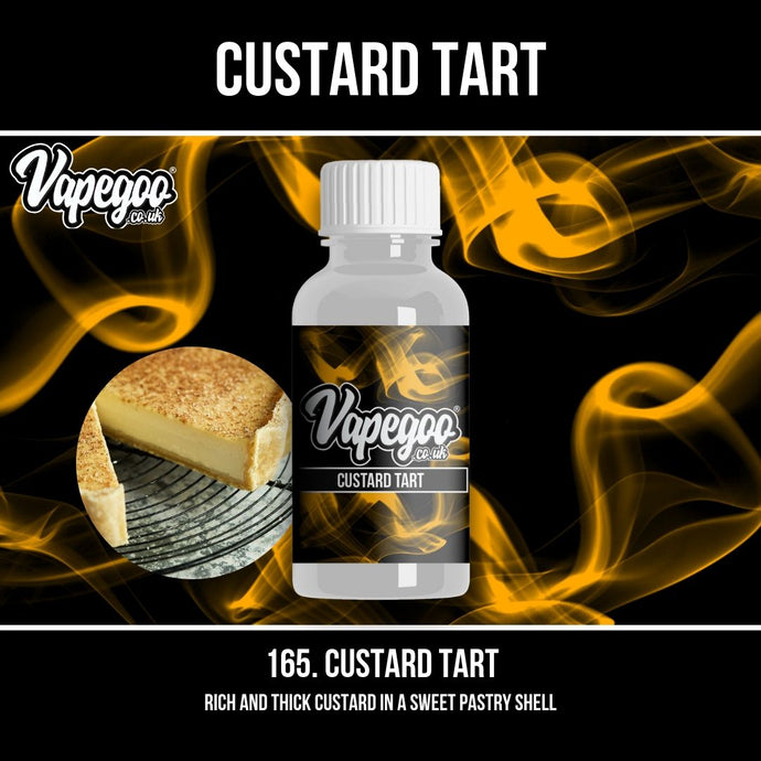 Custard Tart | Vape Eliquid Vapegoo Flavour | Vape Juice E Liquid