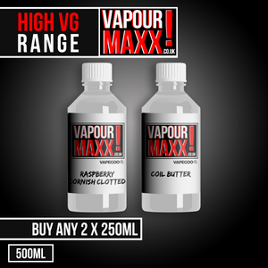 Vapourmaxx Double Bubble - 250ml E Liquid